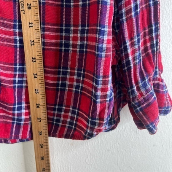 Ralph Lauren Denim & Supply Utility Shirt Size Womens Mediums Plaid Button Down - Picture 12 of 13